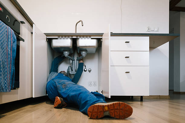 Professional Plumbing technician working in Weston, OR